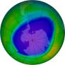 Antarctic Ozone 2015-10-11